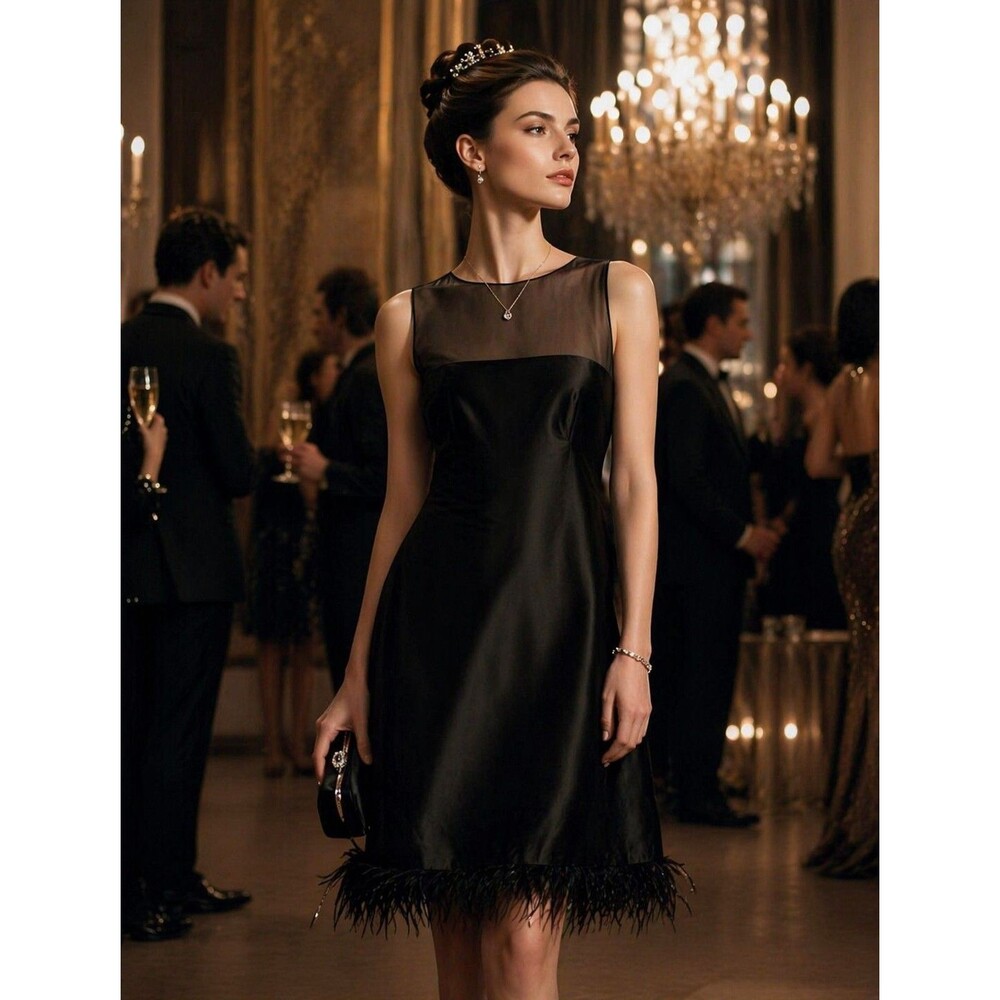 CH Carolina Herrera Silk Knee-Length Dress Size: 8